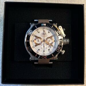 Invicta CoalitionForces Men's Watch-52mm,MOD50232 Titanium&RoseGold Limited(NWT)